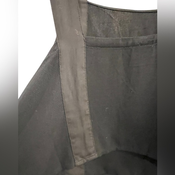 Hurley Women's Size XL Black Tuxedo Strap Crop Top, Skatergirl, Goth, Punkrock - Picture 8 of 8